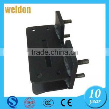 WELDON Black Powder Coated Custom Sheet Metal Precision Steel Stamping Part photo-5