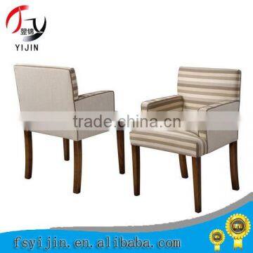 cheap excellent quality star hotel dining imitated wood aluminum chair