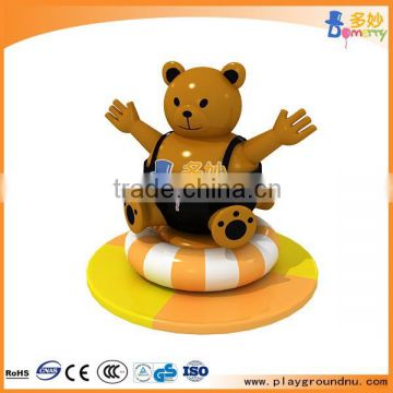 New arrival !! indoor soft play indoor electronic toys bear turnplate