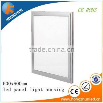 CE ROHS approved 600x600mm China led ceiling panel light housing