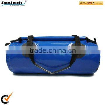 30 Liter PVC blue waterproof duffel bag for traveling