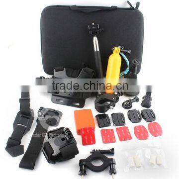 OEM Top Supplier of Gopros Camera Accessories Set With Chest Strap Head Strap Monopod For go Pro Camera photo-2