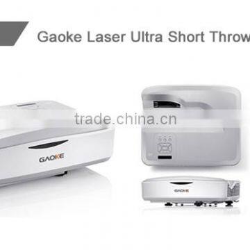 Reflective projection 4k ultra short throw projector 20000 hours with 3D function for smart classroom whiteboard