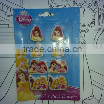 Princess Items shaped eraser