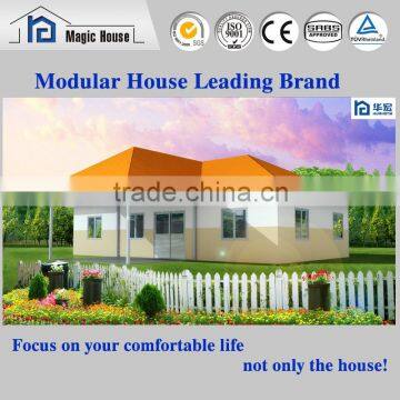 Hot Sale!! Light steel frame Sandwich panel prefabricated house,family house with fast and easy assembly