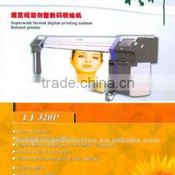 Flora solvent printer on Spectra Polaris printheads LJ320P