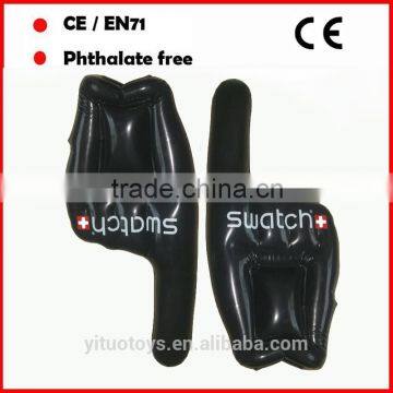 The Black PVC LOGO Can be Customized Inflatable Hand