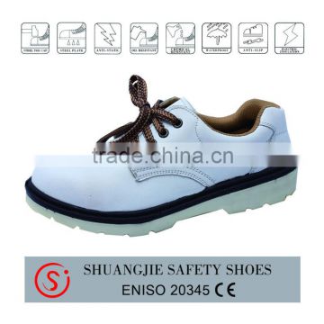 CE EN ISO 20345 hot-selling pu sole steel toe leather safety shoes 9146