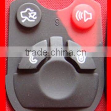 TD Car remote key button pad (rubber pad) for F-ord 4 button