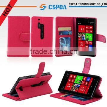 Factory Price Wallet Smart Phone Leather Case With Stand For Nokia Lumia 928