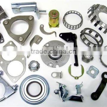 Custom Steel Stamping Sping Plate / Flat Spring Metal Clip photo-2