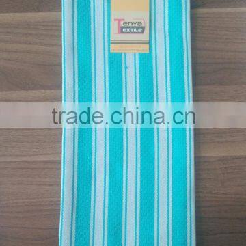 Plain weave stripe table colth