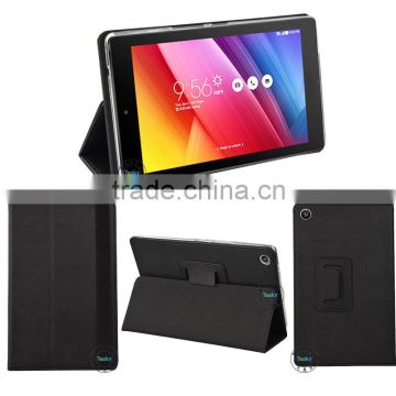 fashion soft pu kickstand back case stand fold cover for asus zenpad 7.0 z370cg 7.0 inch