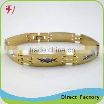 Copper/brass new model latest korean gold bracelet for girls