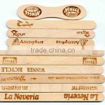 114*10*2mm bundle sale wooden custom popsicle sticks