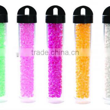 Jewelry plastic vials Convenient Storage Vials with Hand Cap