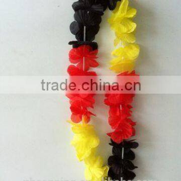 party garland /hot selling beautiful flower wreaths / festival party garland