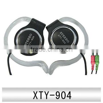 2013 heart style neckband headphone with mic XTY-904