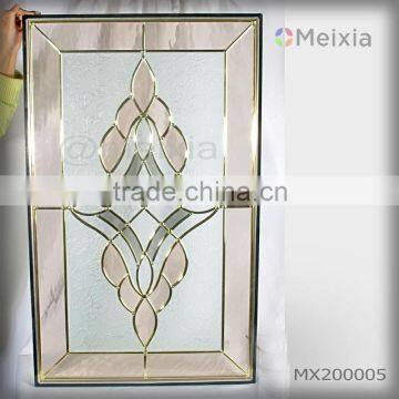 MX200005 china wholesale custom stained glass tiffany window panel decoration for home decoration piece