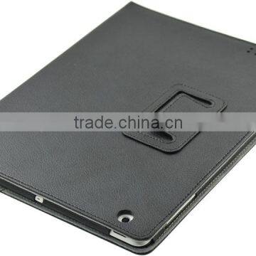 High Quality Ultra Thin PU Leather Smart Cover leather case for ipad