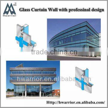 modern building wall aluminum curtain