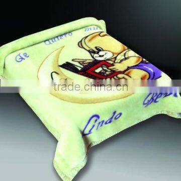 100% Plush Ployester Fashion Fluffy Blanket