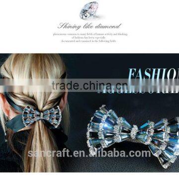 Women Gifts Shinning Austrian Zircons Magic Hair Clip photo-3