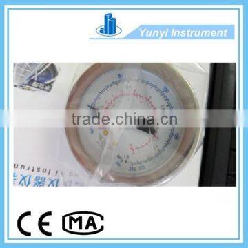 stainless steel Refrigerant gauge