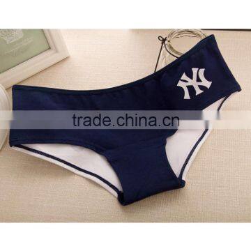 Women underpants organic cotton basic model brief underwear