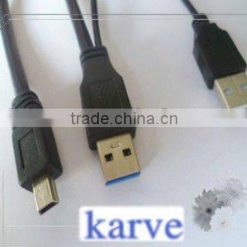 2013 new arrival and made in china USB mp3 cable/usb y type cable