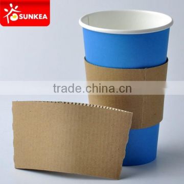 Custom printed kraft paper coffee cup sleeve