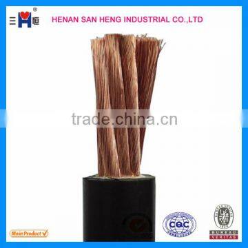 rubber insulated YHF YH welding cable multi strand copper cable