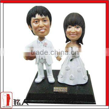 Customized wedding bobblehead for wedding