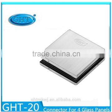 Frame Top Holding Clamp Glass Door Hinge Square Clamp