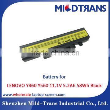 11.1V 5.2Ah 58Wh Black Laptop Battery for LENOVO Y460 Y560