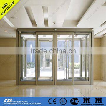 automatic sliding door with low price with controller sensor aluminum frame glass