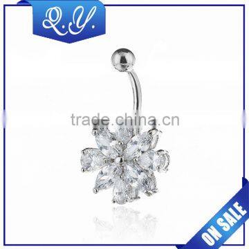 Wholesale Women's Jewelry CZ Inlaid Belly Button Piercing Jewelry photo-5