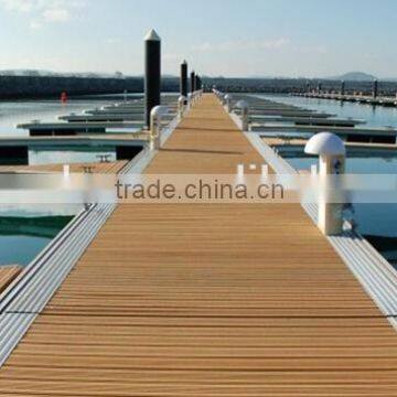 Anti-UV composite decking WPC dock solid wpc decking