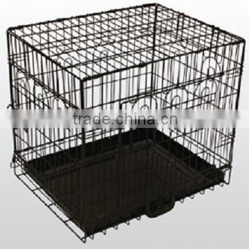 Deluxe Metal Dog Cage with ABS tray