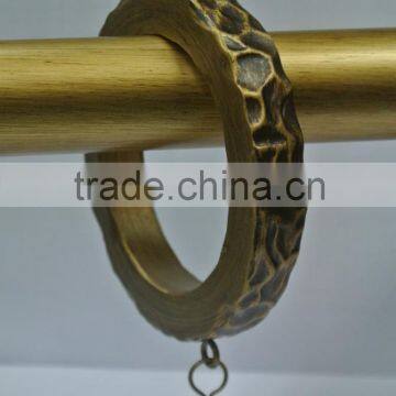 Custom Drapery Curtain Rod Rings With Clips For 1", 1-1/4" and 1-1/2" Curtain Rods photo-6