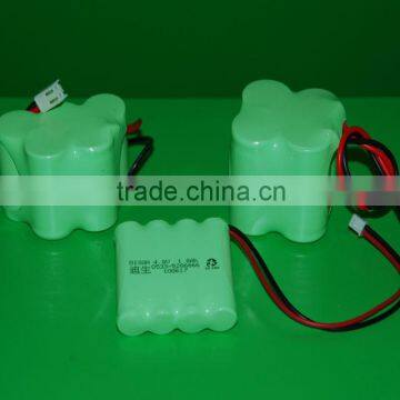 4.8V 6.0V AA size SC size NiMh rechargeable battery pack