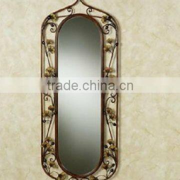 oval mirror frame,antique wall mirror,decorative mirror