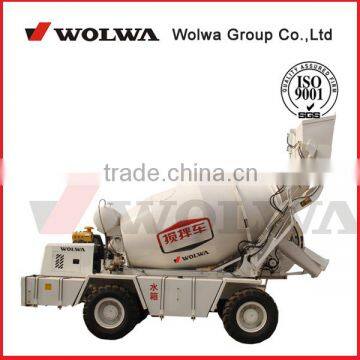 cement mixer self loading truck with 2CBM capacity
