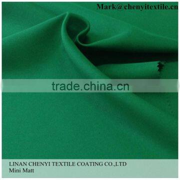 High quality chenyi textile solid dyed table colth mini matt fabric