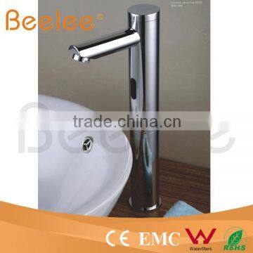 High brass basin sense faucet for cold only