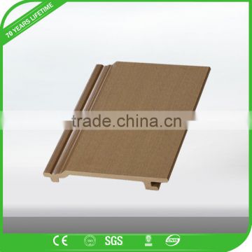 JFCG High Hardness Solid WPC Material Outdoor Cladding wood plastic cladding