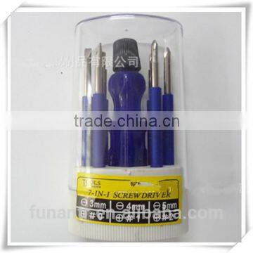 7-in-1 Screwdriver Set/Hardware Tools, Carbon Steel