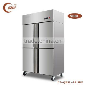 C3 900L 4-door Upright Commercial Refrigerator Freezer for Restaurant