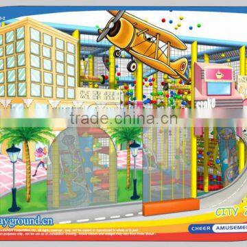Cheer Amusement Modern City Indoor Soft Playground
