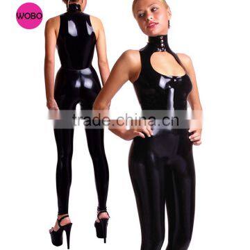 erotic sexy latex Fetish lingerie night wear for women 4136